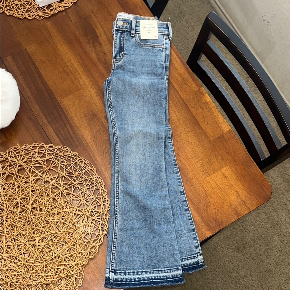 Abercrombie & Fitch Blue Flare Jeans